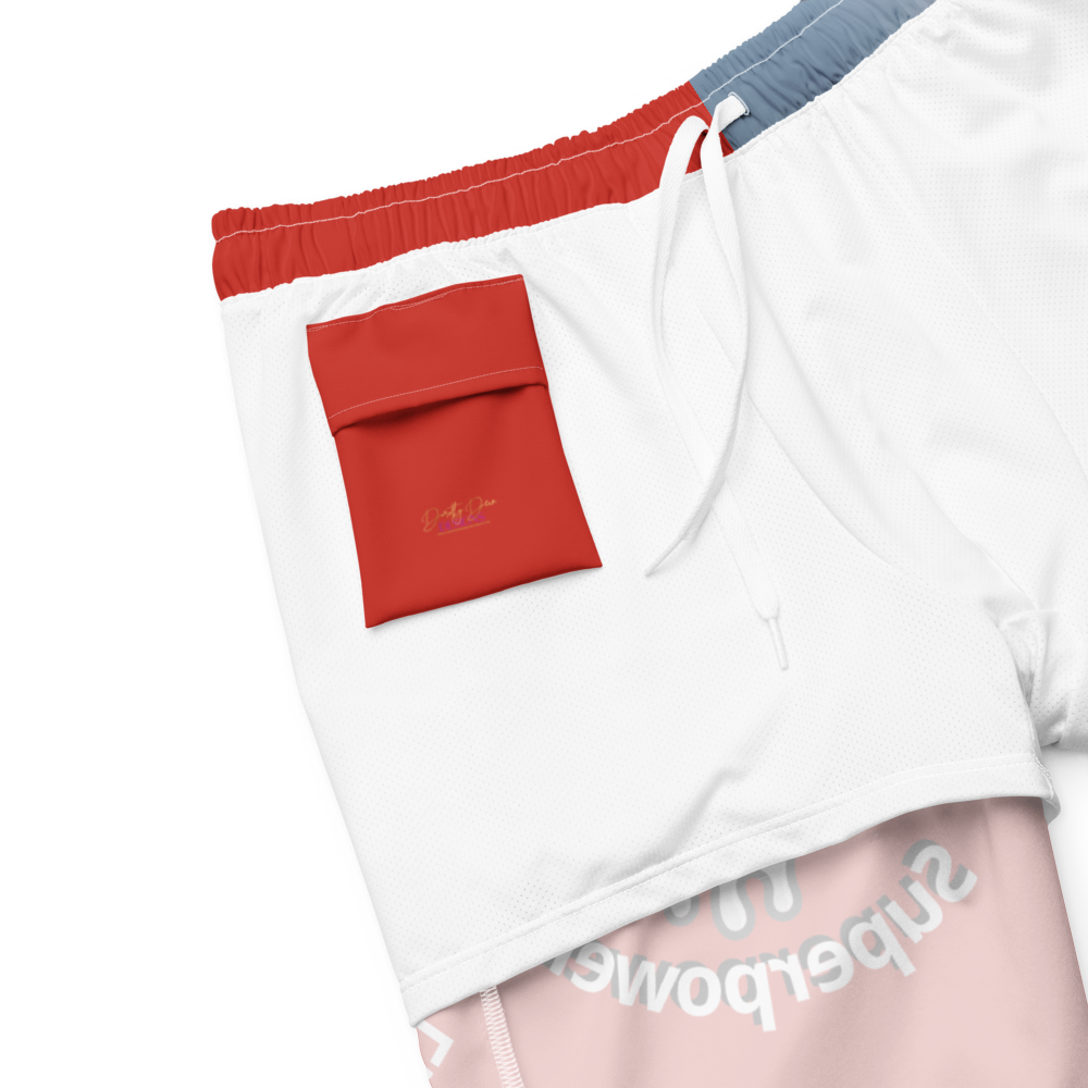 Dribble Like a Boss Soccer Swim Trunks