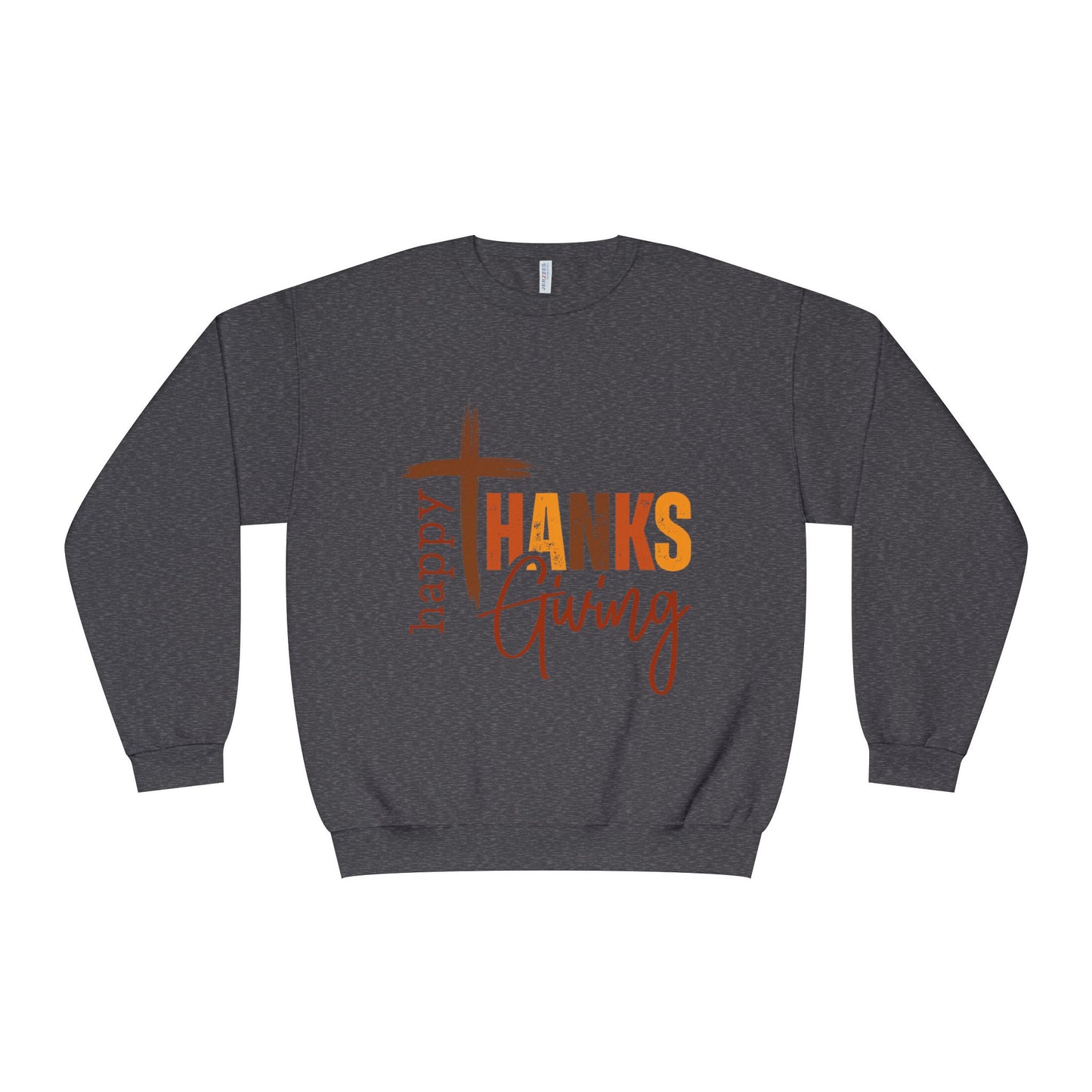 Thanksgiving Crewneck Sweatshirt Happy ThanksGiving Fall Graphic Shirt