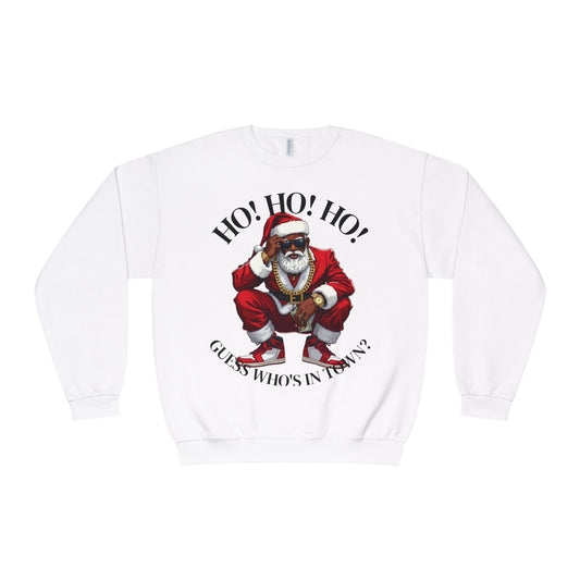 Santa's Got Swag Sweatshirt Holiday Apparel Funny Christmas Sweater