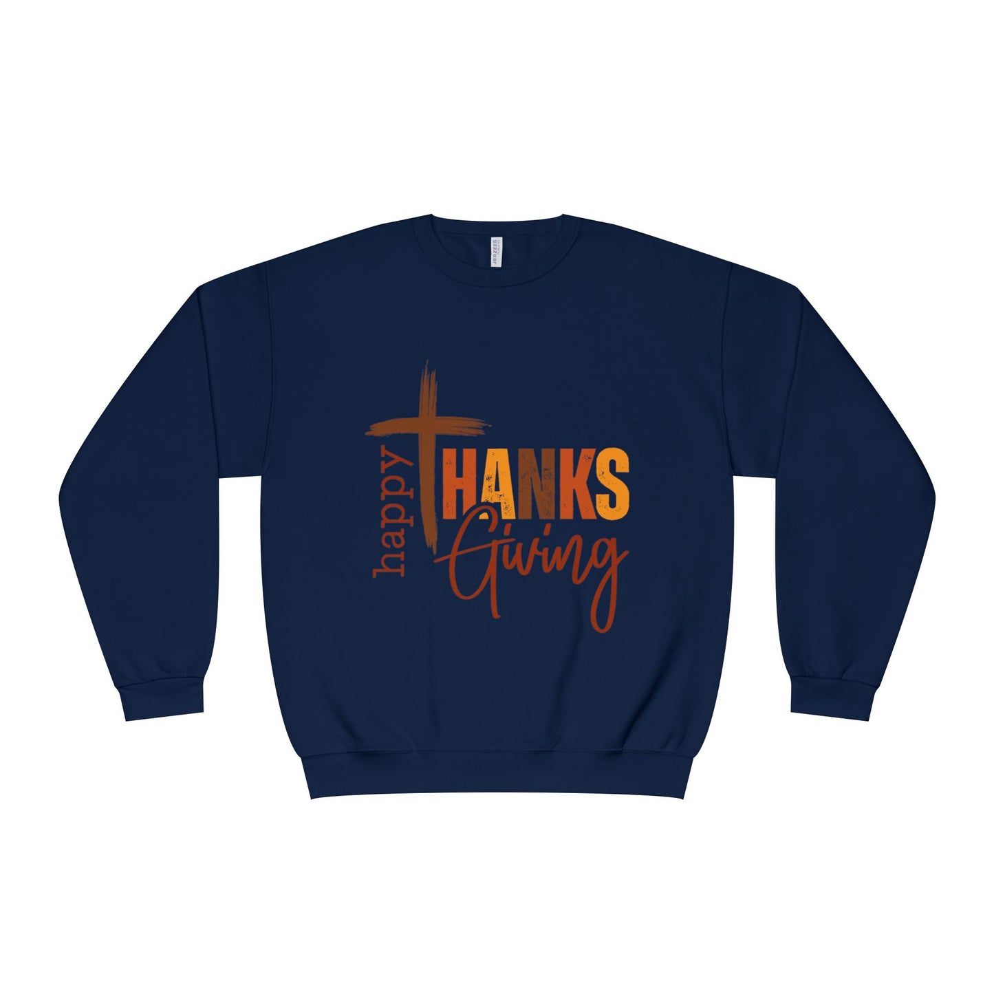 Thanksgiving Crewneck Sweatshirt Happy ThanksGiving Fall Graphic Shirt