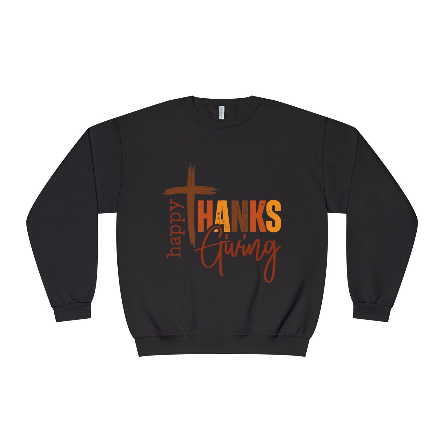 Thanksgiving Crewneck Sweatshirt Happy ThanksGiving Fall Graphic Shirt