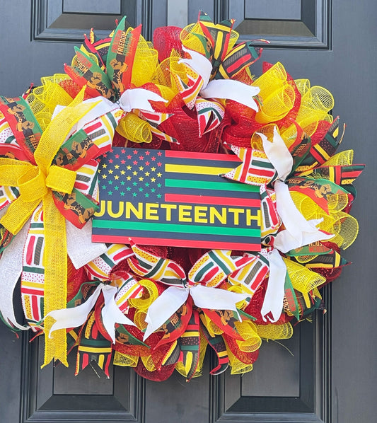 Juneteenth Pride Wreath