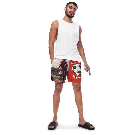 Dribble Like a Boss Soccer Swim Trunks