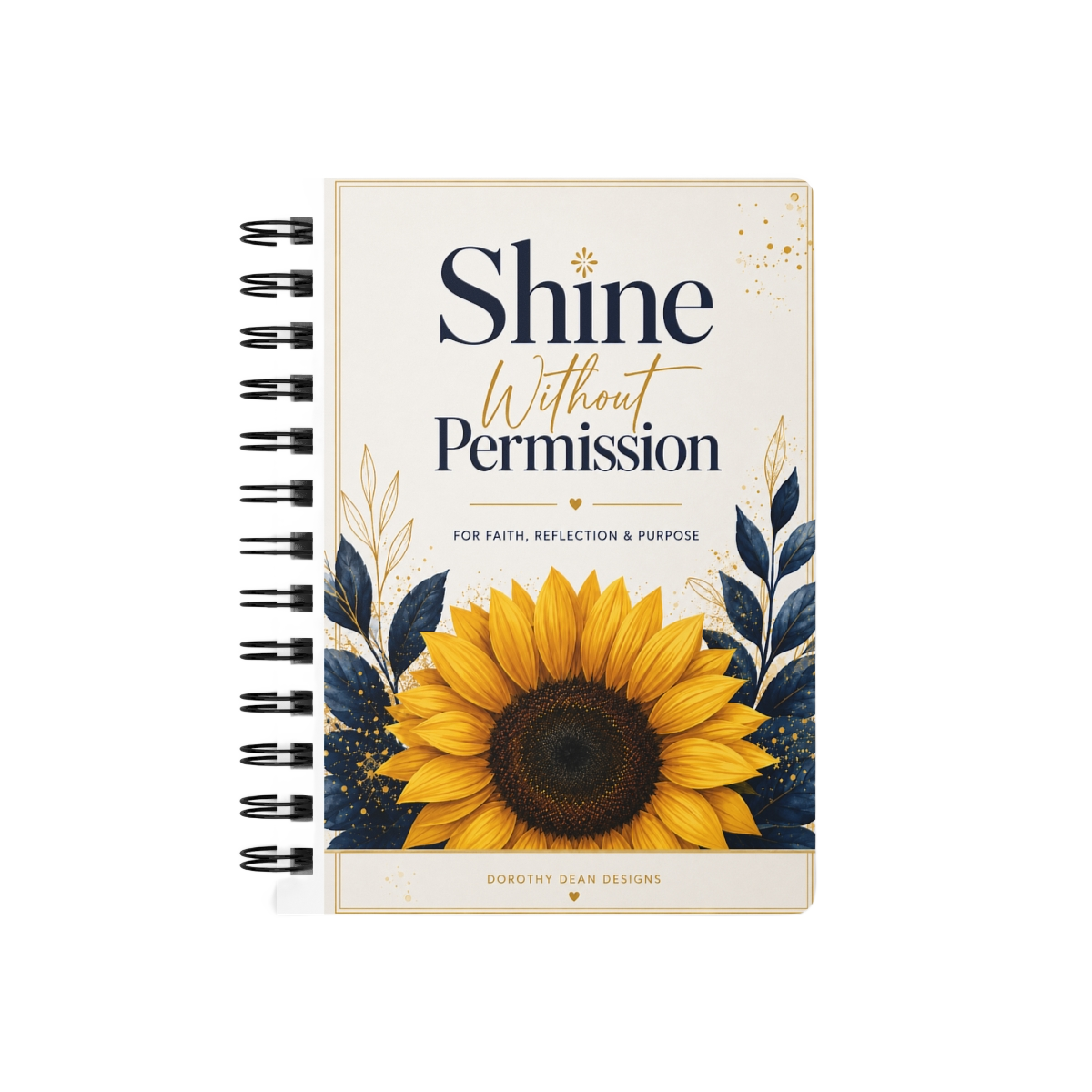 Shine Without Permission Journal by Dorothy Dean Designs